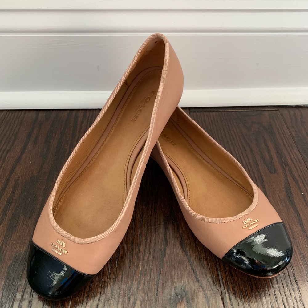 Coach ballet flats